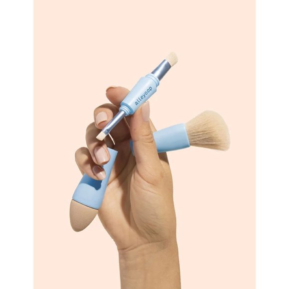 NIB ALLEYOOP Multitasker 4-in-1 Makeup Brush - Picture 3 of 7